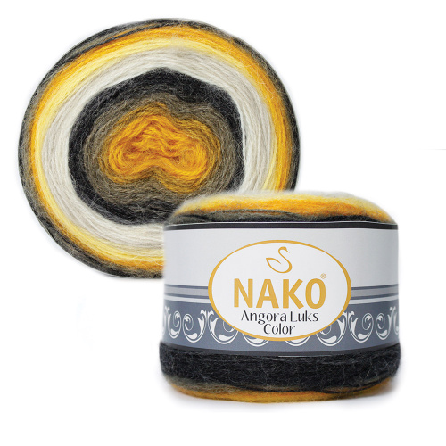 картинка NAKO ANGORA LUKS COLOR от магазина Одежда+